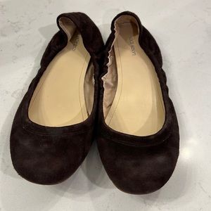 Land’s End Sz 7 brown ballet flats